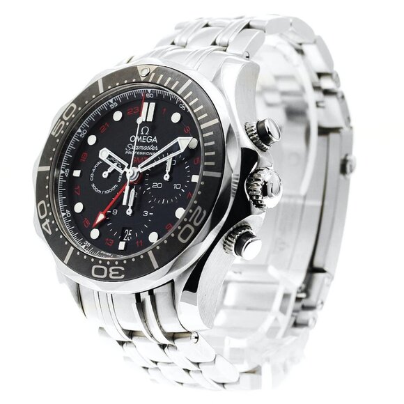 OMEGA Seamaster Diver 300M 212.30.44.52.01.001 GMT Chronograph Automatic - Picture 3 of 12